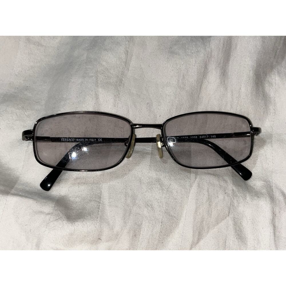 VERSACE‎ MOD.1039 1006 Eyeglasses Frames Only Italy 54-17-140 Dark Brown